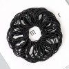 New 100PCS/Set Women 5CM Basic Nylon Elastic Hair Bands Ponytail Hair Scrunchie Rubber Bands Headband Hair Accessories Headwear