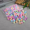 50Pcs Girls Cute Colorful Hair Clips Flower Star Small Hair Claw Kids Sweet Hairpin Multi-Shape Clip Fashion Hair Accessories