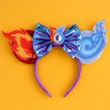 Disney Cinderella Headbands for Women Crystal Shoes Ears Hair Accessories Kids Pumpkin Car Hairbands Girls FatTonny Bow Headwear