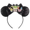 Cute Grogu Yoda Headbands For Women Disney STAR WARS Hairband Girl Rebel Alliance Ears Hair Accessories Kid Darth Vader Headwear