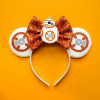 Cute Grogu Yoda Headbands For Women Disney STAR WARS Hairband Girl Rebel Alliance Ears Hair Accessories Kid Darth Vader Headwear