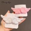 Hair Clips Trendy Small Side Clip Flower Colorful Baby Hairpin Girl Party Barrettes Fashion Hair Accessories Wholesale