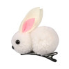 Korean Children's Hair Clips Cute Rabbit Elastic Hair Rubber Bands Winter Plush Bunny Hairpins Headband Girls Hair Accessories