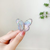 1/2/6Pcs Butterfly Hairpins Girl Hair Clips Barrettes Women Sweet Hair Ornament Rainbow Headwear Fashion Hair Accessories Color