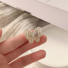 1/2/6Pcs Butterfly Hairpins Girl Hair Clips Barrettes Women Sweet Hair Ornament Rainbow Headwear Fashion Hair Accessories Color