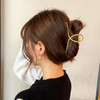 Fashion Geometric Metal Hair Claw Clips for Women Vintage Hair Clamps Crab Headband Hairpin Girls Hair Accessories Headwear