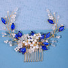 Crystal Pearl Hair Comb Clip Hairpin Headband Tiara For Women Bridal Wedding Hair Accessories Jewelry Comb Clip Hairpin headband