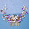 Crystal Pearl Hair Comb Clip Hairpin Headband Tiara For Women Bridal Wedding Hair Accessories Jewelry Comb Clip Hairpin headband