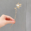 Vintage Bell Orchid Flower Fringe Hair Sticks Fashionable Female Metal Hairpin Hair Stick Female Hair Ornament Styling Tools