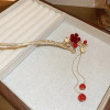 Vintage Bell Orchid Flower Fringe Hair Sticks Fashionable Female Metal Hairpin Hair Stick Female Hair Ornament Styling Tools