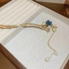 Vintage Bell Orchid Flower Fringe Hair Sticks Fashionable Female Metal Hairpin Hair Stick Female Hair Ornament Styling Tools