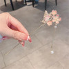 Vintage Bell Orchid Flower Fringe Hair Sticks Fashionable Female Metal Hairpin Hair Stick Female Hair Ornament Styling Tools