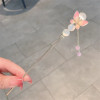 Vintage Bell Orchid Flower Fringe Hair Sticks Fashionable Female Metal Hairpin Hair Stick Female Hair Ornament Styling Tools
