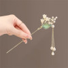 Vintage Bell Orchid Flower Fringe Hair Sticks Fashionable Female Metal Hairpin Hair Stick Female Hair Ornament Styling Tools