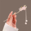 Vintage Bell Orchid Flower Fringe Hair Sticks Fashionable Female Metal Hairpin Hair Stick Female Hair Ornament Styling Tools