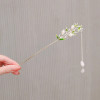 Vintage Bell Orchid Flower Fringe Hair Sticks Fashionable Female Metal Hairpin Hair Stick Female Hair Ornament Styling Tools