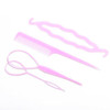 2Pcs/4Pcs Hair Style Hair Styling Tools Hair Pin Disk For Women Girls Kids headband Fast Easy Ponytail Creator Hair Accessorie