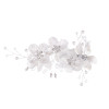 Crystal Pearl Flower Hair Clip Pin Headband Tiara For Women Bride Party Bridal Wedding Hair Accessories Jewelry Clip Pin Gift