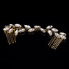 Crystal Hair Comb Clip Hairpin For Women Party Rhinestone Headband Bridal Wedding Hair Accessories Jewelry Comb Clip Hairpin