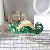 Muweordy 11cm Large Seahorse Hair Clip Marine Series Popular Hair Catches Acetate Hair Claw Exquisite Hair Clips For Women