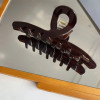 Muweordy Brown Hair Clips Acetate Hair Claw Clip Chocolate-colored Hair Clip Popular Hair Catches Vintage Hair Accessory