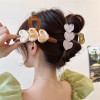 Korean Trendy Large Jelly Heart Hair Claw Clips Girls Y2k Acrylic Hairpins Barrettes Summer Washing Face Headdress Accessories