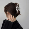 Y2k Geometric Claw Clips Women Large Metal Silver Color Korean Fashion Shark Hair Clips Grab Clamps Girls Hair Accessories Y2k Geometric Claw Clips Women Large Metal Silver Color Korean Fashion Shark Hair Clips Grab Clamps Girls Hair Accessories