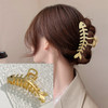 Fashion Irregular Metal Hair Claw Vintage Hair Clips Crab Hairpin Simple Geometric Barrettes Headband Hair Accessories Headwear