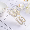 Fashion Irregular Metal Hair Claw Vintage Hair Clips Crab Hairpin Simple Geometric Barrettes Headband Hair Accessories Headwear