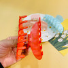 Muweordy New French Hair Claw Acrylic Claw Clip Cream Starry Sky Color Crab Hair Clip Retro Popular Hair Catches for Women Girls Muweordy New French Hair Claw Acrylic Claw Clip Cream Starry Sky Color Crab Hair Clip Retro Popular Hair Catches for Women Girls