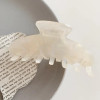 YWYHJ New French Hair Claw Acetate claw clip Grid Stripe Cream Floral Crab Hair Clip Retro Popular Hair Catches For Women Girls YWYHJ New French Hair Claw Acetate claw clip Grid Stripe Cream Floral Crab Hair Clip Retro Popular Hair Catches For Women Girls