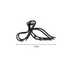 Hollow Bowknot Grab Frosted Temperament Metal Hair Clip Grasp Clip Urban Lady Wind Bow Coil Hair Claw Korean Hair Accessories