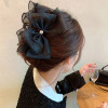 Korean Big Size Bow Hair Claw Sweet Kawaii Hair Clip Claw Clamp Girls Hair Clips Headwear Women Hair Accessories