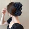 Korean Big Size Bow Hair Claw Sweet Kawaii Hair Clip Claw Clamp Girls Hair Clips Headwear Women Hair Accessories