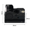 HD RED Digital Electronic Viewfinder for Cameras Focus Lens Easy