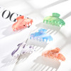 Muweordy New French Hair Claw Acrylic Claw Clip Stripe Cream Floral Crab Hair Clip Retro Popular Hair Catches for Women Girls Muweordy New French Hair Claw Acrylic Claw Clip Stripe Cream Floral Crab Hair Clip Retro Popular Hair Catches for Women Girls