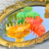 New French Hair Claw Acrylic Claw Clip Stripe Floral Crab Hair Clip Retro Popular Hair Catches Hair Accessories for Women Girls