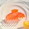New French Hair Claw Acrylic Claw Clip Stripe Floral Crab Hair Clip Retro Popular Hair Catches Hair Accessories for Women Girls