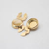 Luxury Men's Women's Cufflinks Suits Dress Shirts Buttons Fashion Business Office Banquet Wedding Cuff Link-Cap Gifts for Men