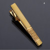 Luxurious Tie Clip Classic Simple Style Pin Clasp Bar Gold Color Male Business Necktie Clip Clasp Metal Men Jewelry Accessories