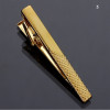Luxurious Tie Clip Classic Simple Style Pin Clasp Bar Gold Color Male Business Necktie Clip Clasp Metal Men Jewelry Accessories