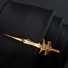 Men Tie Clip Cute Steamship Dolphin Airplane Tableware Shape Tie Bar Wedding Party Tie Pin Jewelry Tie Clip High Grade Men Gifts