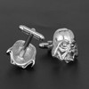 Disney Movie Jewelry Star Wars Darth Vader Cufflinks Classic Figure Stormtrooper Cufflinks Men French Shirt Cuffs Accessories