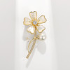 Classic Versatile Natural Shell Rose Brooch Mother Shell Flower Brooch Accessories Wholesale