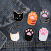 1Pcs Cute Cartoon Cat Colorful Foot Pins Acrylic Badges Brooch lapel Pin For Women Clothes On The Backpack Accessories jewelry 1Pcs Cute Cartoon Cat Colorful Foot Pins Acrylic Badges Brooch lapel Pin For Women Clothes On The Backpack Accessories jewelry