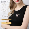 Elegant Enamel Cherry Blossom Brooch for Women Wedding Engagement 18K Plated Gold Korean Fashion Creative Badges Pins Party Gift