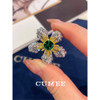 CUMEE Cute New Starfish Design Brooch Pendant Multi-Function . Silver gold-plated
