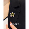 CUMEE Cute New Starfish Design Brooch Pendant Multi-Function . Silver gold-plated