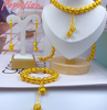 New Dubai 24K Gold Plated Dubai Jewelry Necklace Bracelet Women's Earrings As A Gift For Beautiful Women YY10297