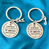 Spanish Keychain A MI HIJO HIJA TE QUIERO PARA SIEMPRE Charms Family Jewelry Keyring Birthday Christmas Gift for Son Daughter